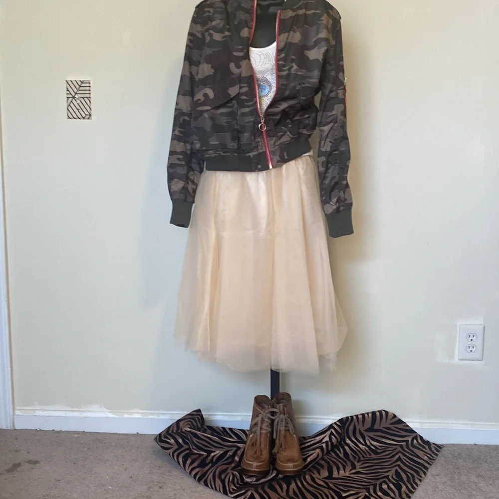 NWT WOMEN’S PRINCESS TUTU MIDI KNEE LENGTH SKIRT